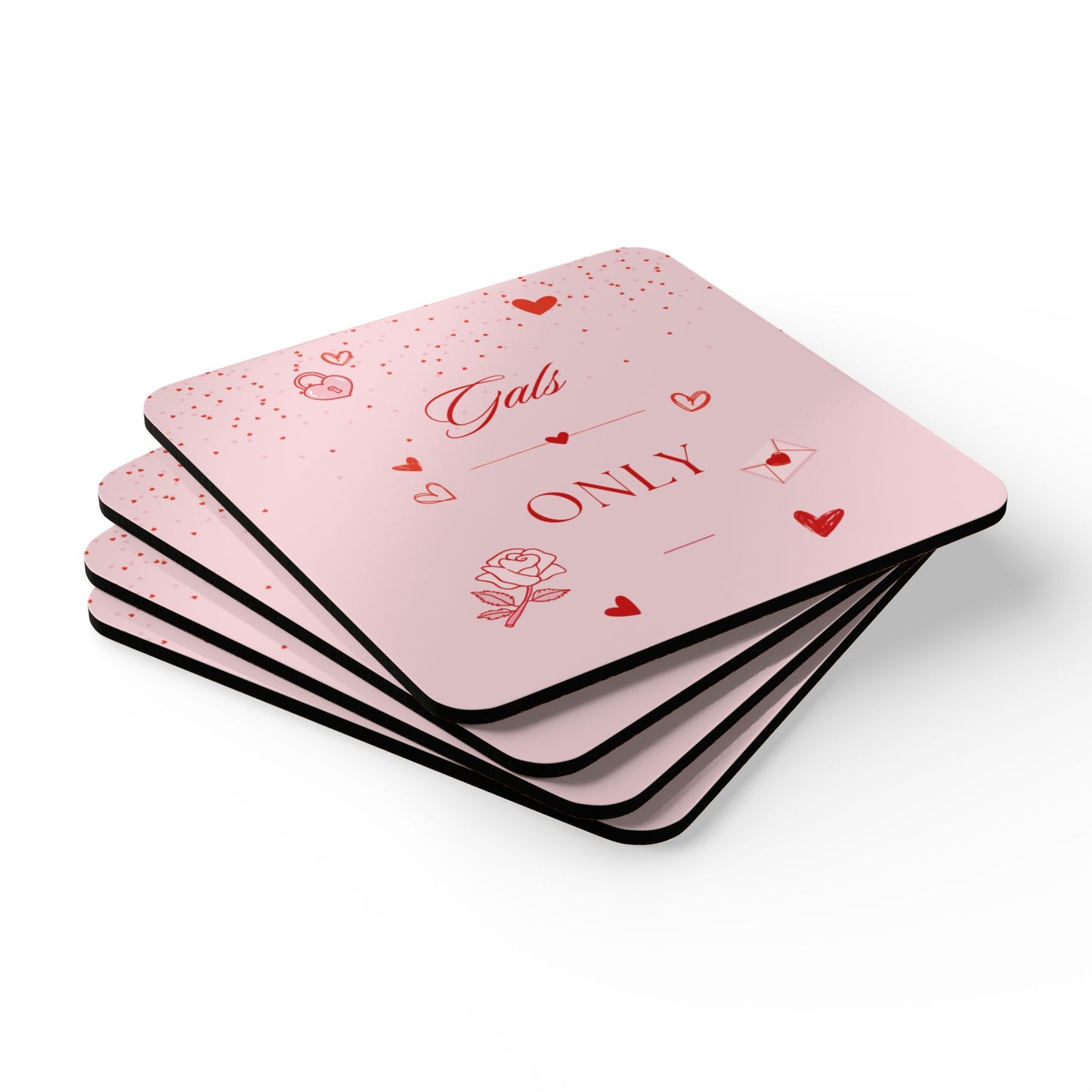 GALENTINES coasters